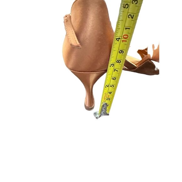 Supa Dance Dark Tan Sateen Leather designed - Picture 7 of 11